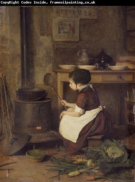 Pierre Edouard Frere The Little Cook